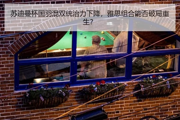 苏迪曼杯国羽混双统治力下降，雅思组合能否破局重生？